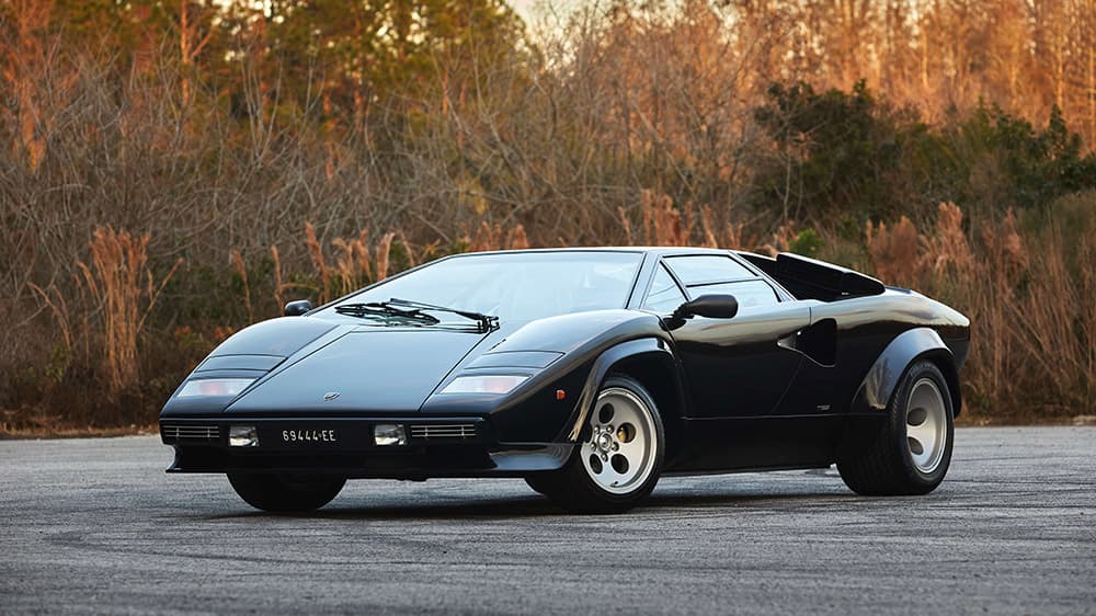 Đấu giá chiếc Lamborghini Countach 1981 đã được phục chế hoàn toàn