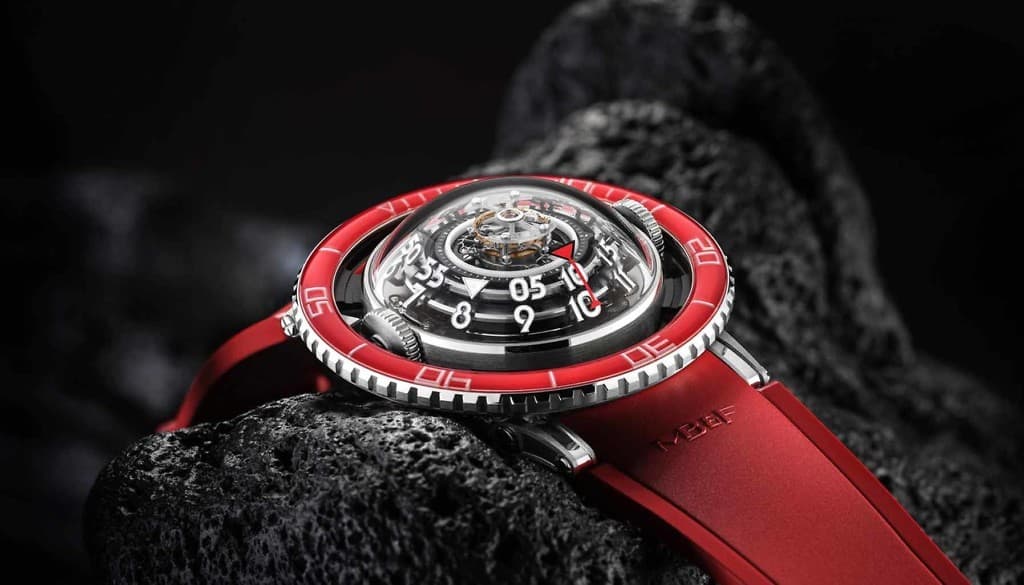 Chiêm ngưỡng chiếc đồng hồ "sứa đỏ" độc đáo từ MB&F