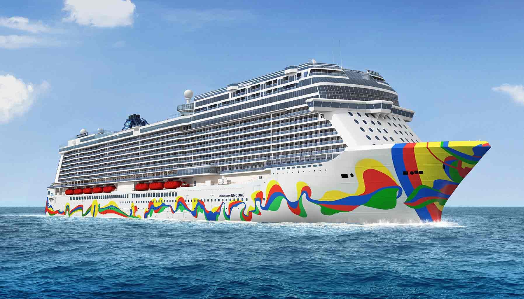 Norwegian Cruise Line chào đón siêu du thuyền Norwegian Encore mới sở hữu đường đua trên biển dài nhất thế giới