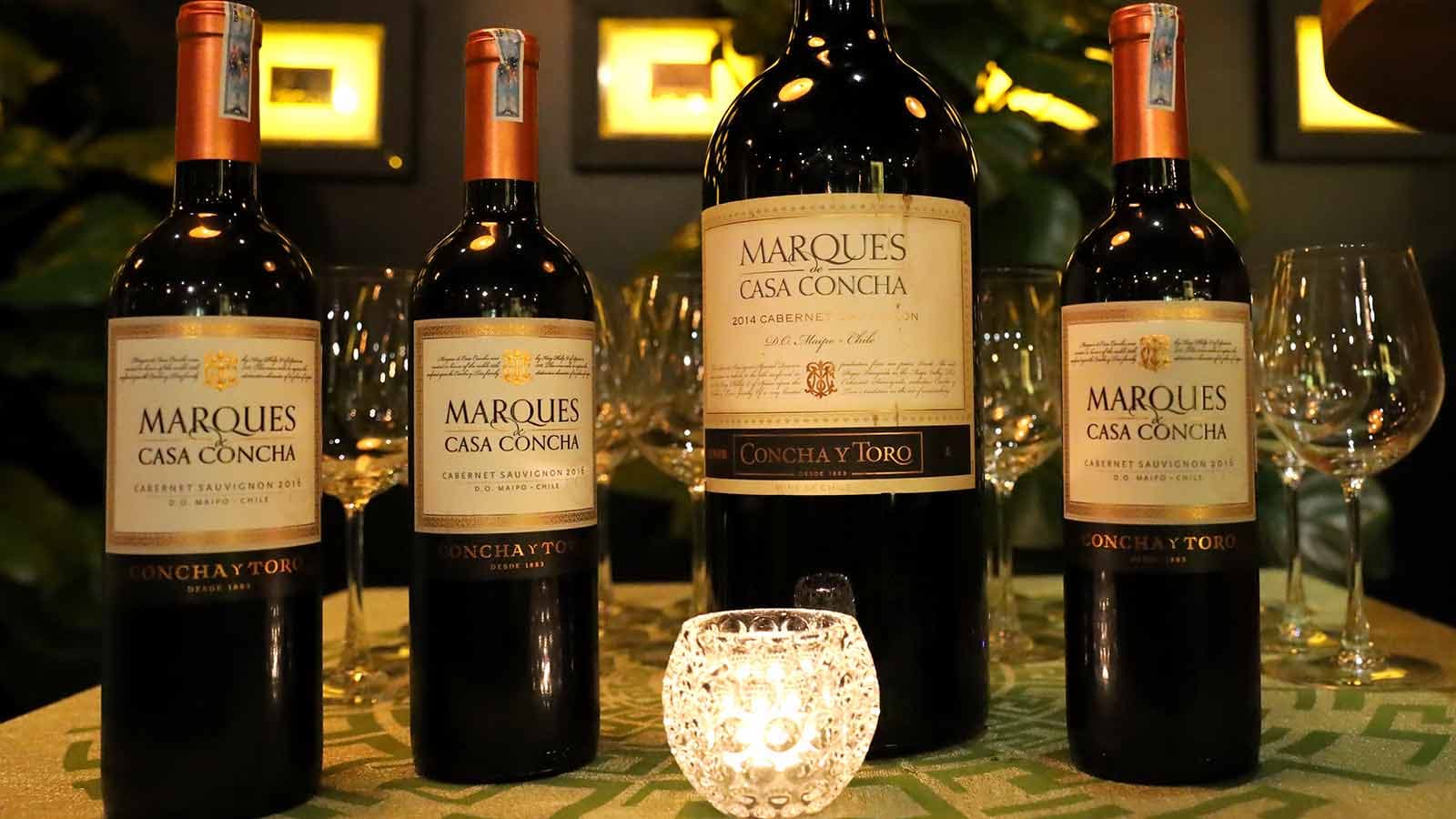Thưởng thức rượu vang Marques de Casa Concha nổi tiếng cùng Fazil Mohamad – đại sứ thương hiệu Concha y Toro