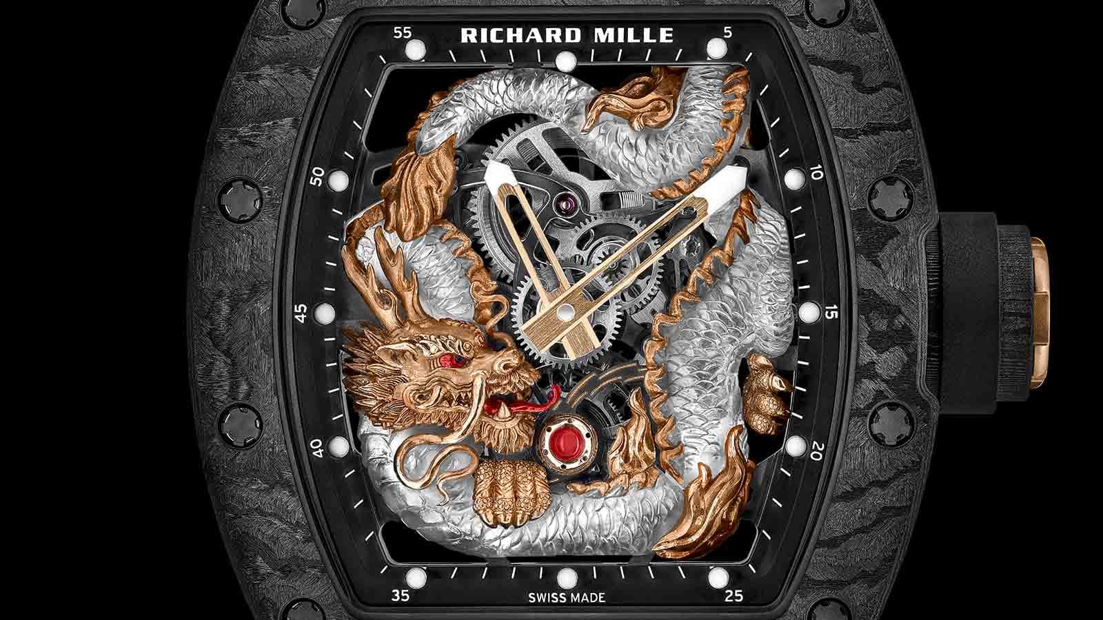 Richard Mille RM 57-03 Tourbillon Sapphire Dragon – linh vật thần thoại dành riêng cho châu Á