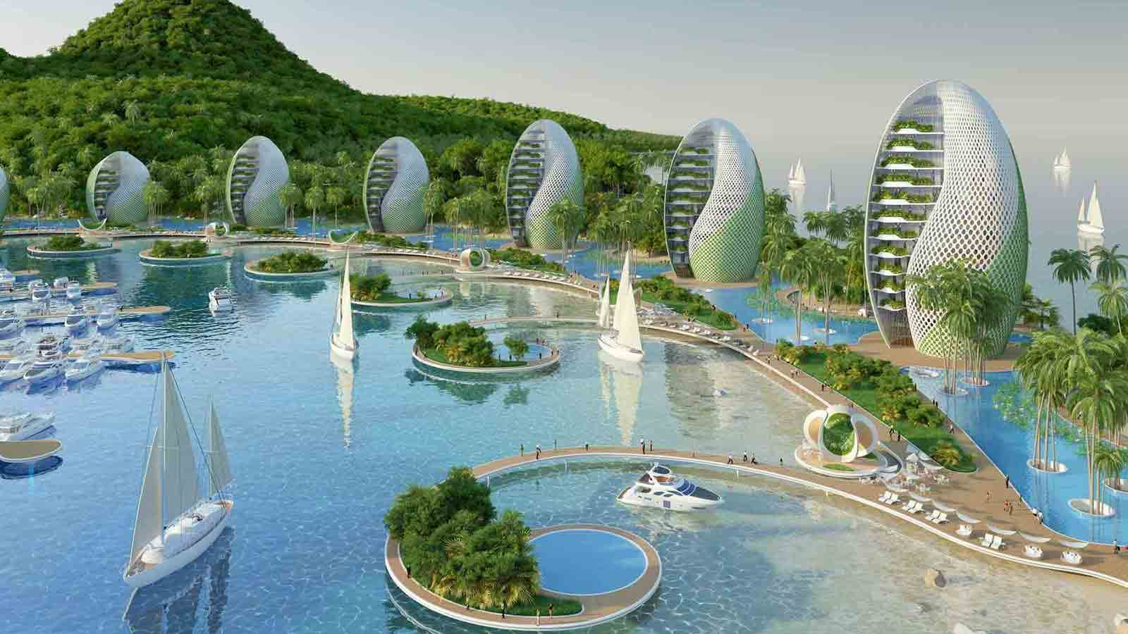 Nautilus Eco Resort – Không gian sinh thái bền vững mang phong cách kiến trúc vị lai ở vùng biển Philippines