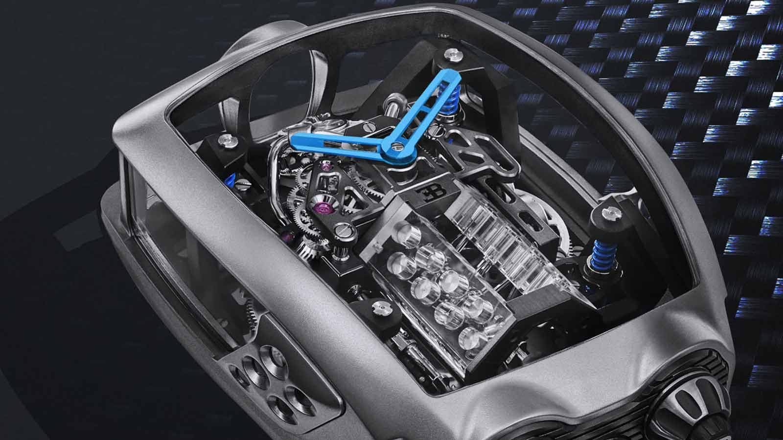 Jacob & Co Bugatti Chiron Tourbillon – “khối động cơ W16 trên cổ tay” trị giá 280.000 USD