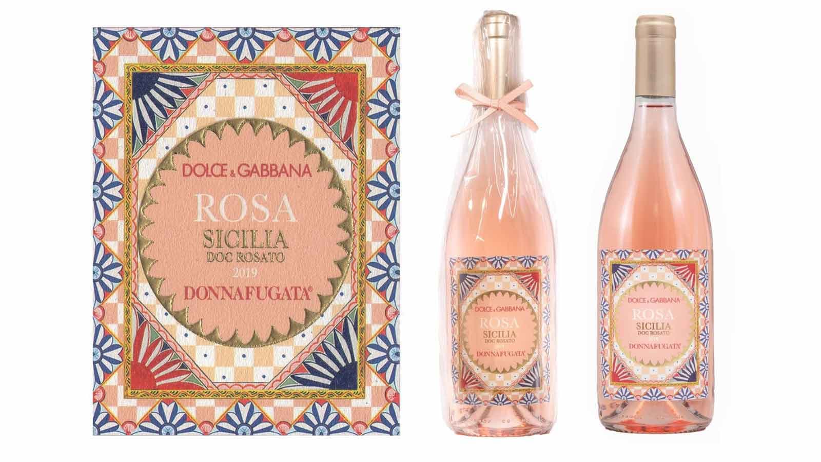Dolce & Gabbana ra mắt dòng rượu vang Rosa hội tụ tinh hoa xứ Sicily