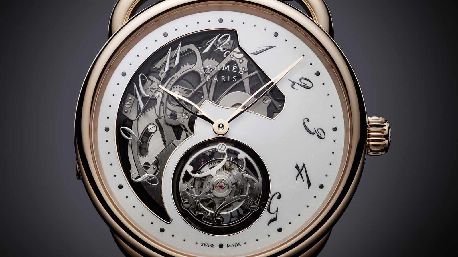 Hermès Horlogerie giới thiệu mẫu đồng hồ mới Arceau Lift Tourbillon Répétition Minutes