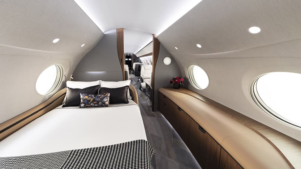 Không gian nội thất xa hoa trên chuyên cơ lớn nhất thế giới Gulfstream G700
