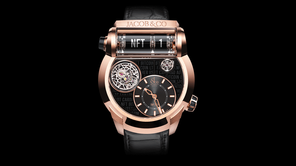 Jacob & Co. đấu giá mẫu đồng hồ “ảo” đầu tiên trên thế giới