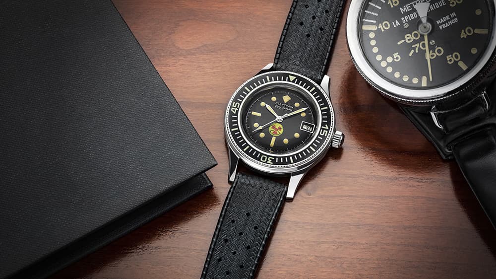 Blancpain vừa ra mắt một tân phẩm giới hạn nhằm tôn vinh biểu tượng đồng hồ lặn của thập niên 60