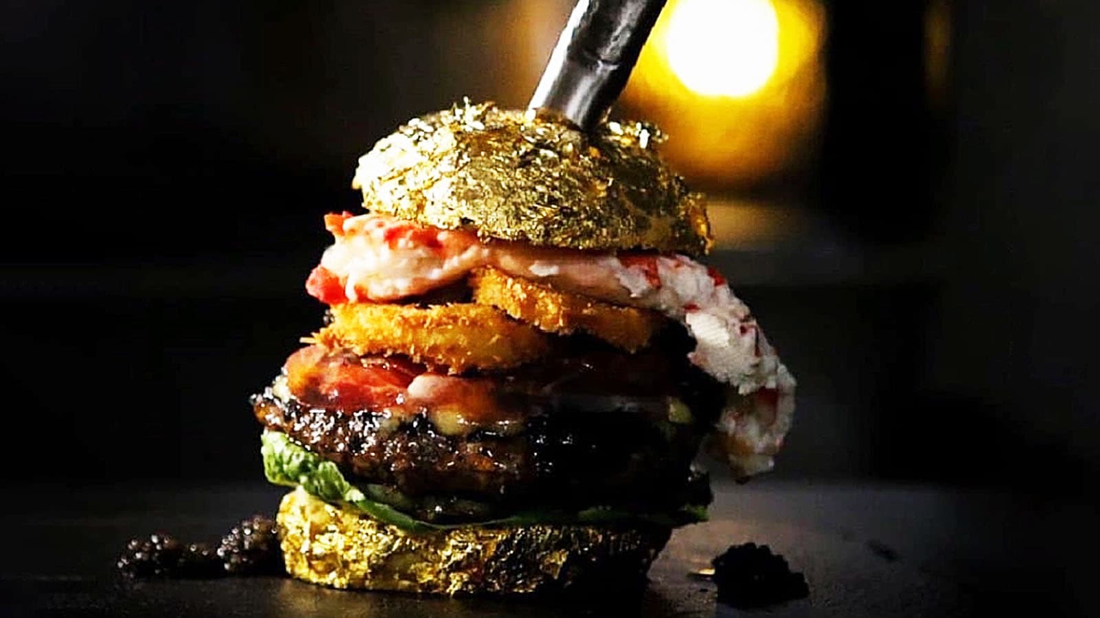 “Choáng” với chiếc burger đắt nhất thế giới có giá 6.000 USD