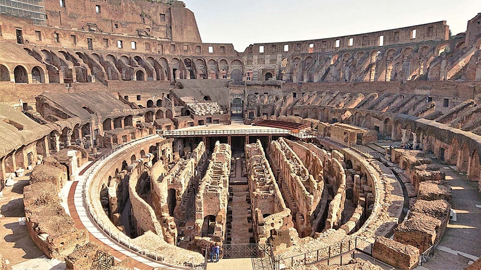 “Căn hầm bí mật” tại Đấu trường La Mã lần đầu được mở cửa tham quan