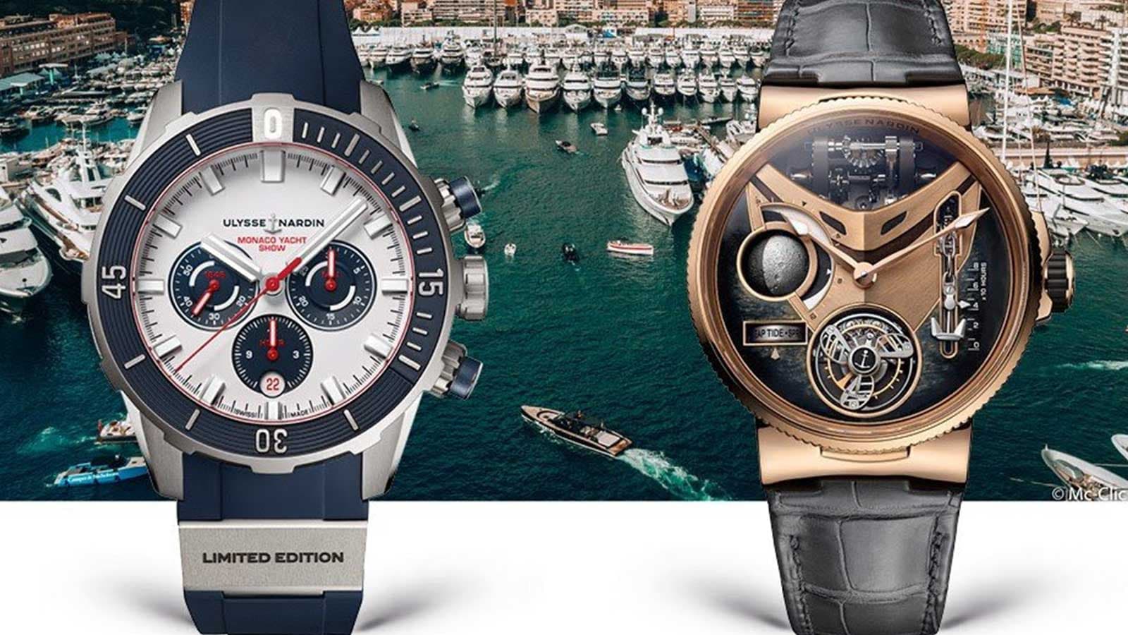 Ulysse Nardin ra mắt hai phiên bản đồng hồ giới hạn tại Monaco Yacht Show 2021