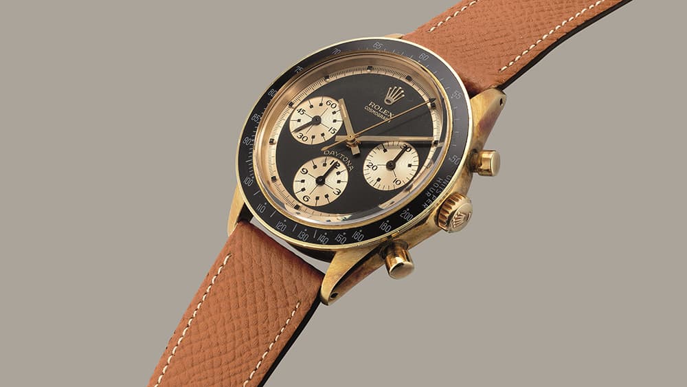 Đấu giá chiếc đồng hồ Rolex Daytona sở hữu mặt số siêu hiếm