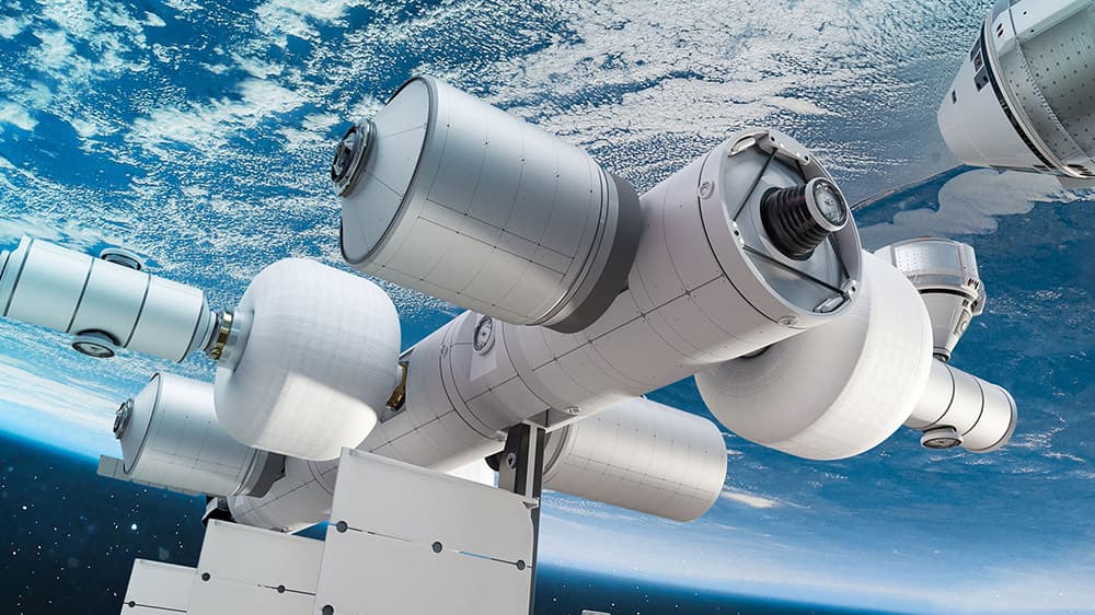 Kế hoạch xây dựng ‘khu kinh doanh’ ngoài không gian của Blue Origin