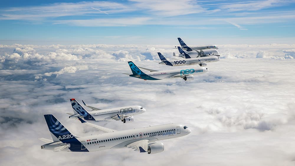 Airbus là hãng sản xuất máy bay lớn nhất thế giới năm thứ ba liên tiếp