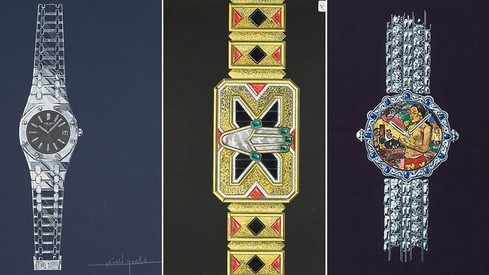 Đấu giá 100 bức tranh của Gérald Genta – “Picasso của ngành chế tác đồng hồ”
