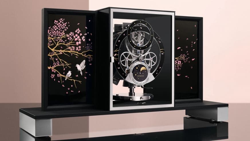 Jaeger-LeCoultre kỷ niệm Mùa hoa anh đào với mẫu đồng hồ Atmos độc nhất vô nhị