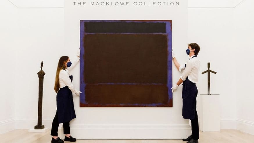 Bức tranh 50 triệu USD của Mark Rothko sẽ mở đầu phiên đấu giá thứ hai của BST Macklowe