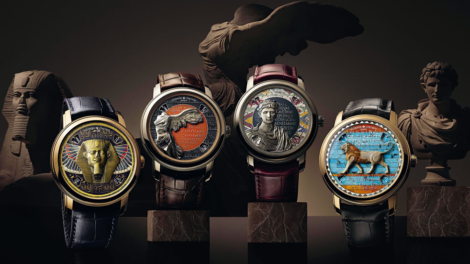 Bốn nền văn minh nhân loại được tái hiện trên các mẫu đồng hồ của Vacheron Constantin