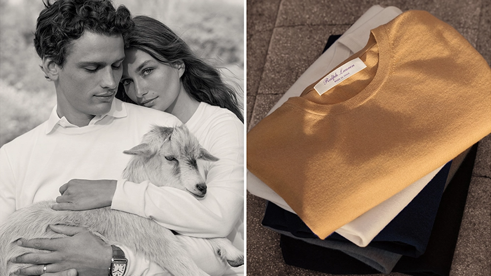 Ralph Lauren ra mắt chiến dịch thu gom và tái chế cashmere nhằm thúc đẩy thời trang tuần hoàn